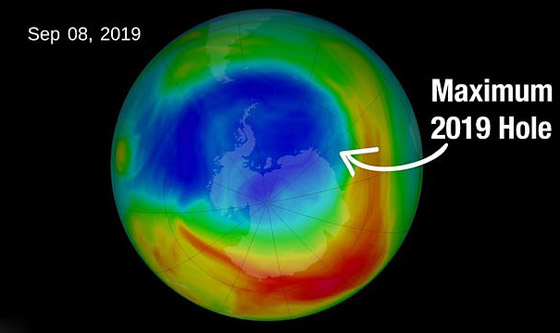 انتصار بشري: ثقب الأوزون يسجل أقل مستوى له على الإطلاق منذ اكتشافه! صورة رقم 1