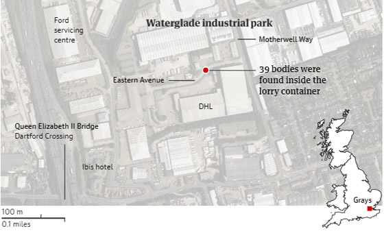 العثور على 39 جثة داخل شاحنة في بريطانيا وفتح أكبر تحقيق بجرائم القتل! صورة رقم 39
