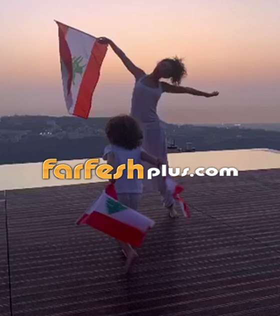 فيديو: ميريام فارس تطل مع ابنها جايدن مجددا لتوعيته على محبة الوطن صورة رقم 7 فيديو: ميريام فارس تطل مع ابنها جايدن مجددا لتوعيته على محبة الوطن صورة رقم 7