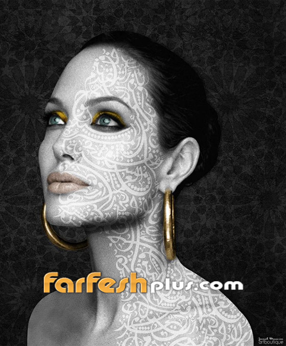 بقناع فني رائع.. فنان فلسطيني يقدم صور الفنانات والنجمات (دون قيود) صورة رقم 2 بقناع فني رائع.. فنان فلسطيني يقدم صور الفنانات والنجمات (دون قيود) صورة رقم 2