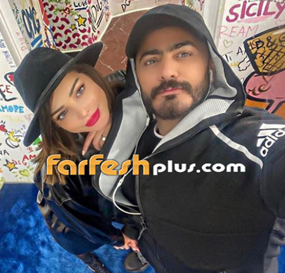 تامر حسني يحتفل بالعام الجديد مع طليقته وأولاده، ومقربون يؤكدون عودته لـ بسمة بوسيل صورة رقم 15