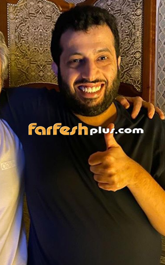 تركي آل الشيخ يحلق شعر رأسه ولحيته.. واللوك الجديد يصدم الجمهور! صورة رقم 3 تركي آل الشيخ يحلق شعر رأسه ولحيته.. واللوك الجديد يصدم الجمهور! صورة رقم 3