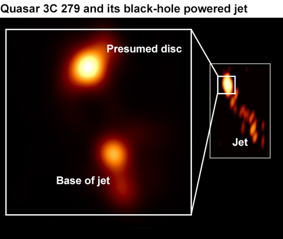 صور مدهشة بالغة الدقة لثقب أسود يبث طاقة عالية صورة رقم 1