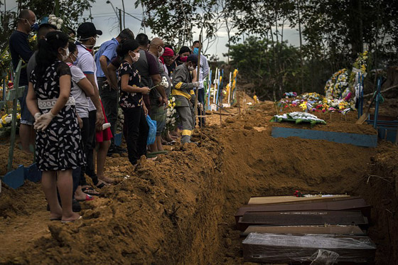 مئات التوابيت في مقبرة كورونا.. فيلم رعب في غابة برازيلية! صور صورة رقم 18