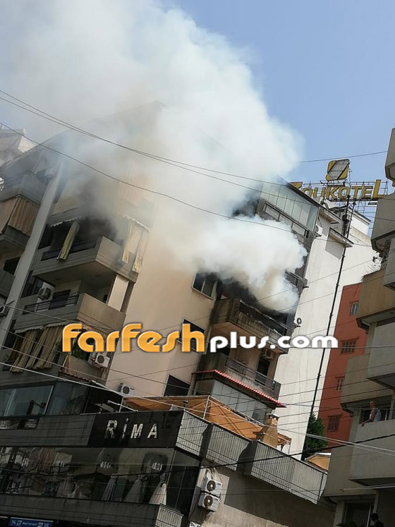 صور: وفاة والد الممثلة جيسي عبدو بحريق في منزله ونانسي والنجوم يعزوها صورة رقم 9