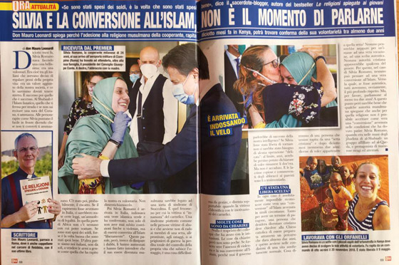  صور وفيديو: مهاجمة الإيطالية سيلفيا رومانو (خائنة ومجنونة!) لاعتناقها الإسلام صورة رقم 12