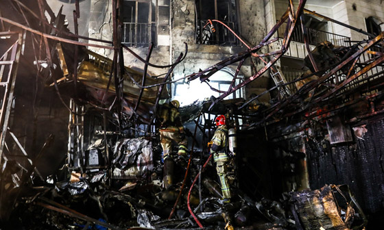 بالفيديو والصور: 19 قتيلا بانفجار ضخم في عيادة طبية في طهران صورة رقم 2