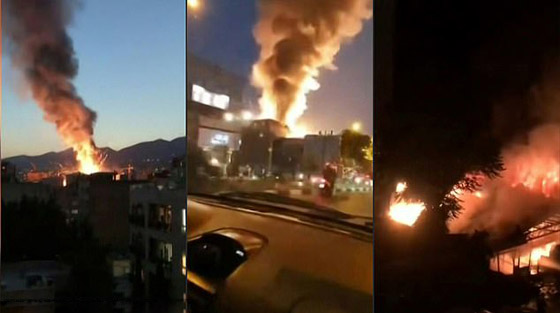 بالفيديو والصور: 19 قتيلا بانفجار ضخم في عيادة طبية في طهران صورة رقم 1