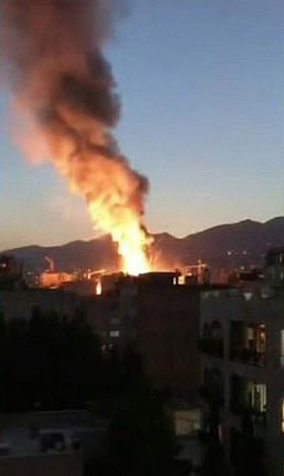 بالفيديو والصور: 19 قتيلا بانفجار ضخم في عيادة طبية في طهران صورة رقم 6