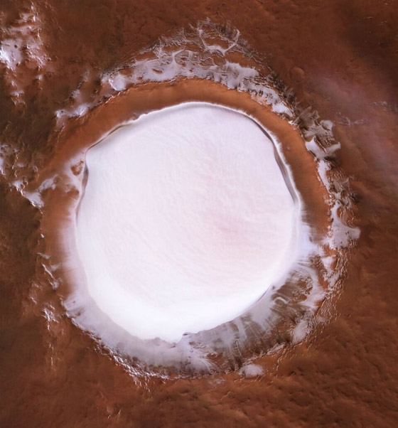 تشبه ثلوج الأرض.. مشاهد فيديو ساحرة من كوكب المريخ صورة رقم 3