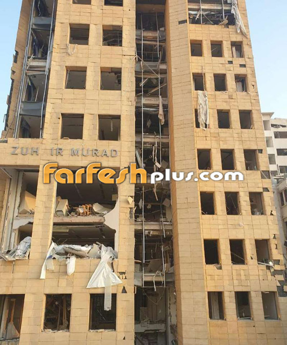 انفجار لبنان: أضرار جسيمة بمنازل 9 نجوم منهم هيفاء، إليسا وراغب! صور وفيديو صورة رقم 5