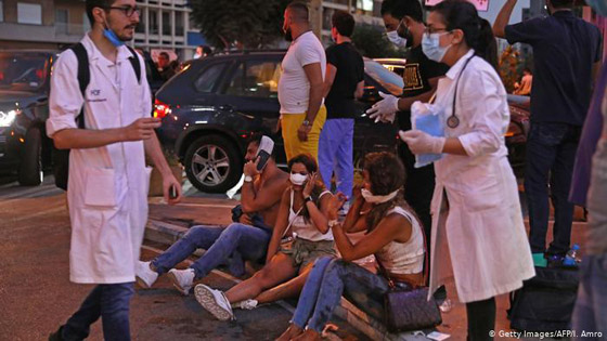 سحابة موت وأطلال وضحايا بالآلاف.. صور مروعة من انفجار بيروت صورة رقم 6