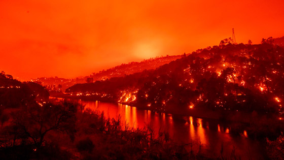 كاليفورنيا جحيما برتقاليا: النيران تلتهم مساحات قياسية ولا تزال مشتعلة صورة رقم 38