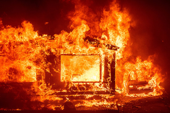 كاليفورنيا جحيما برتقاليا: النيران تلتهم مساحات قياسية ولا تزال مشتعلة صورة رقم 37