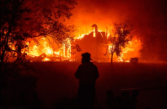 كاليفورنيا جحيما برتقاليا: النيران تلتهم مساحات قياسية ولا تزال مشتعلة صورة رقم 45