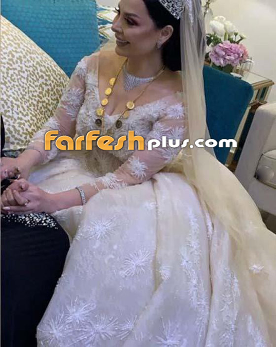 صور وفيديو ديانا كرزون بفستان الفرح ليلة زفافها والأمن يستدعي العريس! صورة رقم 4