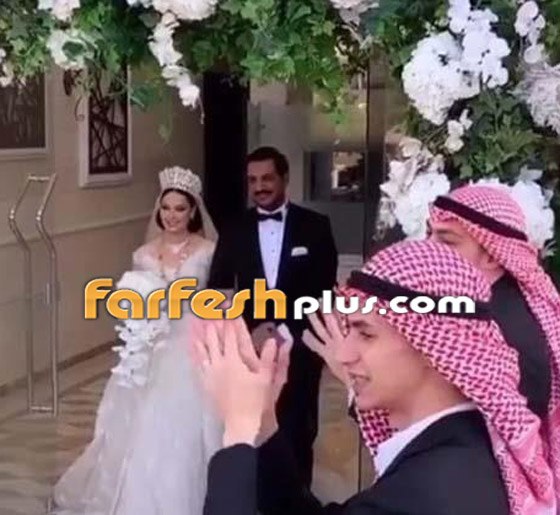 صور وفيديو ديانا كرزون بفستان الفرح ليلة زفافها والأمن يستدعي العريس! صورة رقم 5