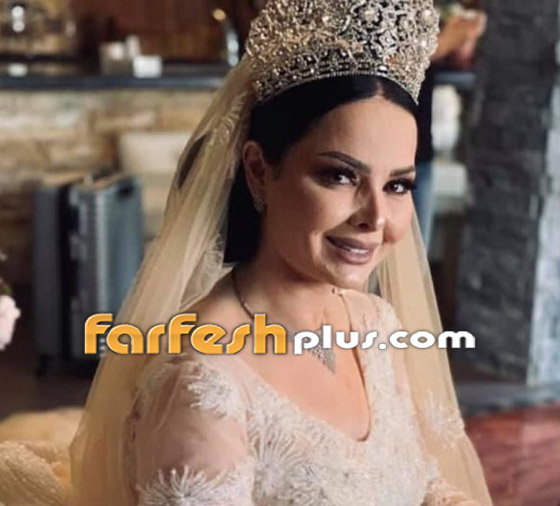 صور وفيديو ديانا كرزون بفستان الفرح ليلة زفافها والأمن يستدعي العريس! صورة رقم 10