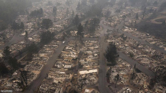 صور.. دخان حرائق غابات أميركا يصل إلى أوروبا صورة رقم 8