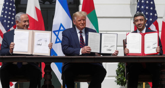 رسميا.. الإمارات والبحرين توقعان معاهدة السلام التاريخية مع إسرائيل صورة رقم 17
