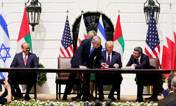 رسميا.. الإمارات والبحرين توقعان معاهدة السلام التاريخية مع إسرائيل صورة رقم 14
