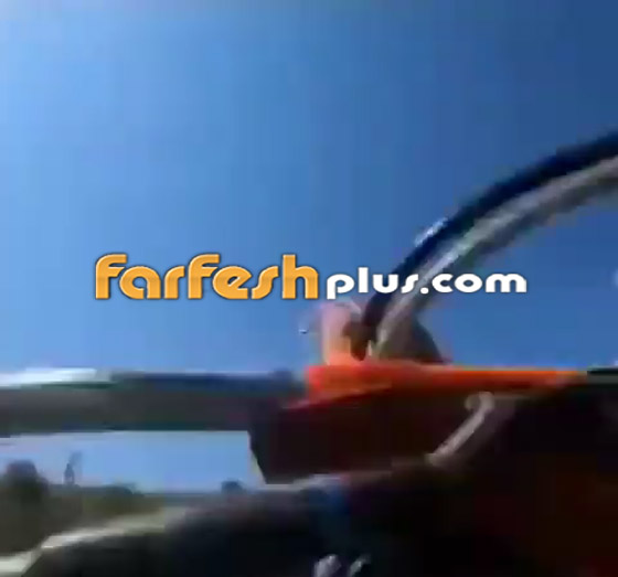فيديو سقوط راكب دراجة نارية بعد محاولة صعود منحدر صخري والتحليق صورة رقم 4