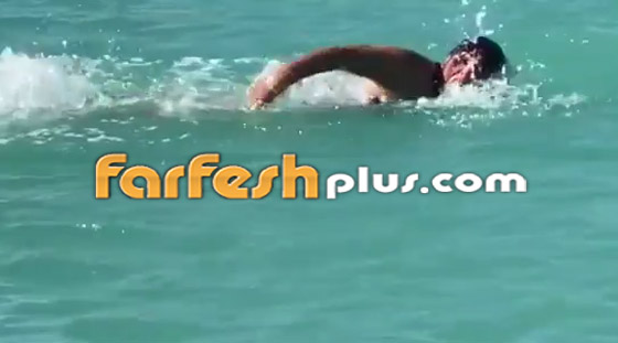 فيديو هالة صدقي بالمايوه تستعرض مهارتها بالسباحة صورة رقم 6