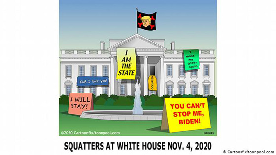 الانتخابات الأمريكية بريشة رسامي الكاريكاتير حول العالم صورة رقم 11
