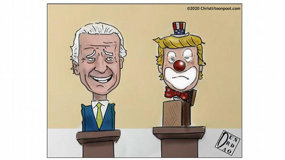 الانتخابات الأمريكية بريشة رسامي الكاريكاتير حول العالم صورة رقم 4