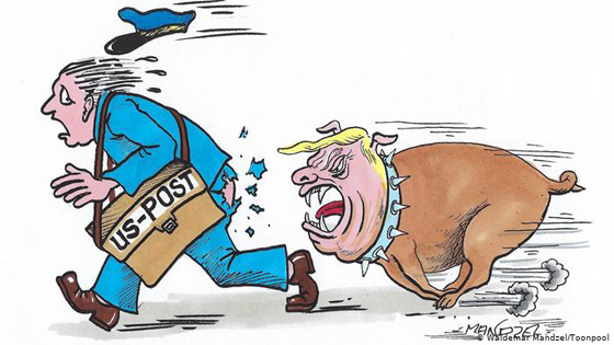 الانتخابات الأمريكية بريشة رسامي الكاريكاتير حول العالم صورة رقم 8