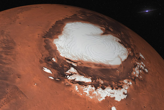 صور: اكتشاف شبكة بحيرات ضخمة على سطح كوكب المريخ صورة رقم 5