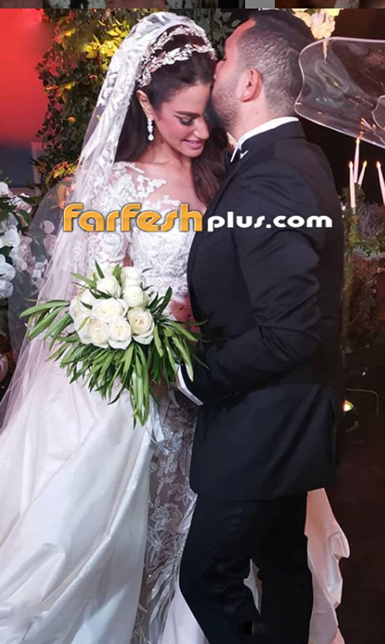 فيديو زفاف درة من رجل الأعمال هاني سعد، درة تبكي وزوجته الأولى متأثرة! صورة رقم 10