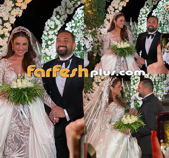 فيديو زفاف درة من رجل الأعمال هاني سعد، درة تبكي وزوجته الأولى متأثرة! صورة رقم 16