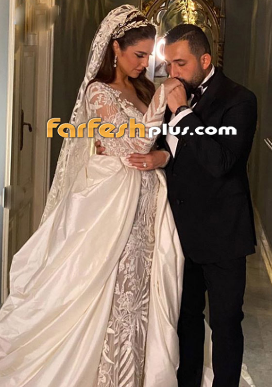 فيديو زفاف درة من رجل الأعمال هاني سعد، درة تبكي وزوجته الأولى متأثرة! صورة رقم 12