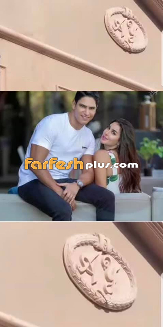 أحمد أبو هشيمة يضع الحرف الأول من اسم ياسمين صبري على واجهة قصره صورة رقم 4