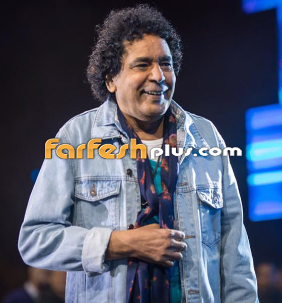 الظهور الأول للكينج محمد منير بعد تعرضه لوعكة صحية ودخوله المستشفى صورة رقم 12