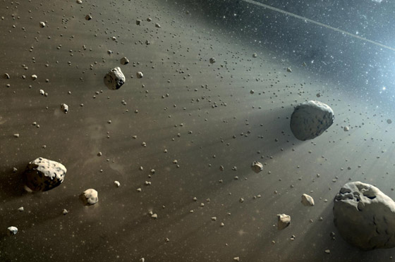 اكتشاف كويكب مجهول يحتوي على بللورات مائية نادرة! صورة رقم 3