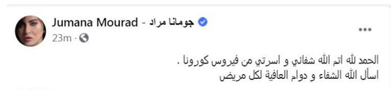 يوم سعيد لنجوم الفن بعد التعافي من فيروس كورونا صورة رقم 3