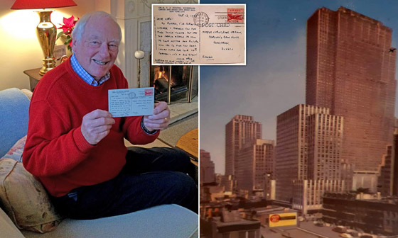 بطاقة بريدية ضائعة تصل إلى صاحبها بعد 66 عاما من إرسالها! صور صورة رقم 1