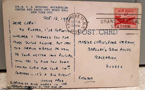 بطاقة بريدية ضائعة تصل إلى صاحبها بعد 66 عاما من إرسالها! صور صورة رقم 2