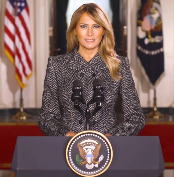 رسالة وداع مؤثرة لسيدة أمريكا الأولى ميلانيا ترامب قبل مغادرة البيت الأبيض صورة رقم 1