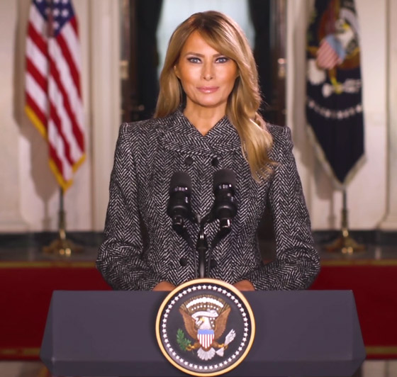 رسالة وداع مؤثرة لسيدة أمريكا الأولى ميلانيا ترامب قبل مغادرة البيت الأبيض صورة رقم 3
