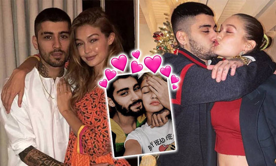 زين مالك يحتفل بطفلته من جيجي حديد بوشم جديد باللغة العربية صورة رقم 16