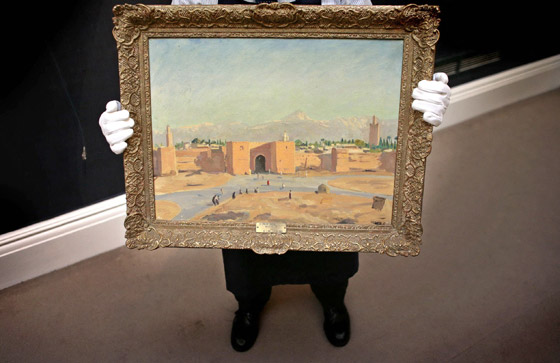 لوحة رسمها تشرشل لمسجد بالمغرب تباع بـ9.7 مليون دولار صورة رقم 3