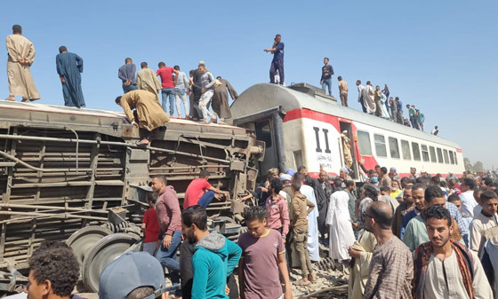 عشرات القتلى والجرحى بحادث اصطدام قطارين في مصر، والفاعل مجهول! صورة رقم 3