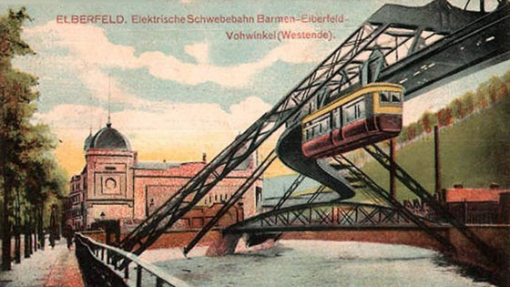 عام 1901.. شيّدت ألمانيا أول قطار طائر معلّق في العالم صورة رقم 1