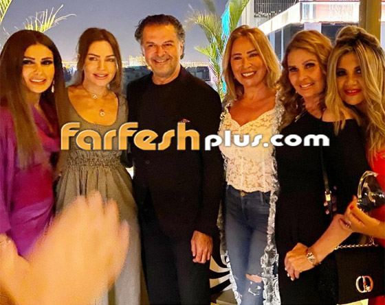 فيديو وصور: راغب علامة يحتفل بعيد ميلاده مع يسرا وبوسي شلبي وإيناس الدغيدي صورة رقم 1