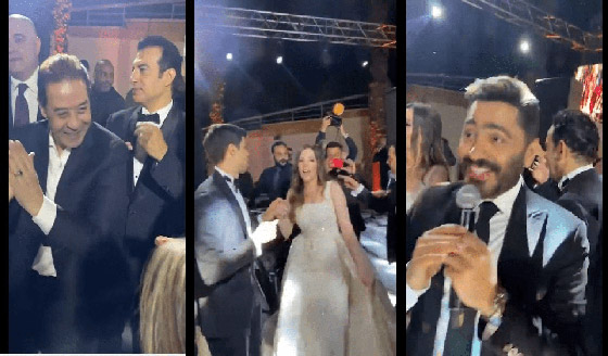 مصطفى قمر يحتفل بزفاف أبنه وسط نجوم الفن ومطربي التسعينيات.. فيديو وصور صورة رقم 6