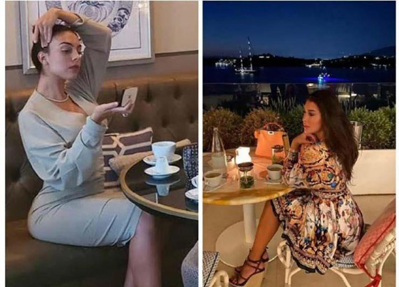 فيديو وصور: جورجينا صديقة رونالدو تتهم ياسمين صبري  بتقليدها وتحرجها: 