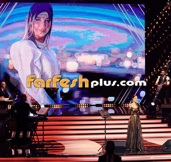 فيديو وصور إطلالة نانسي عجرم تفاجئنا بحفل تونس: تغيير كامل بستايل اللبس، التسريحة والمكياج صورة رقم 7